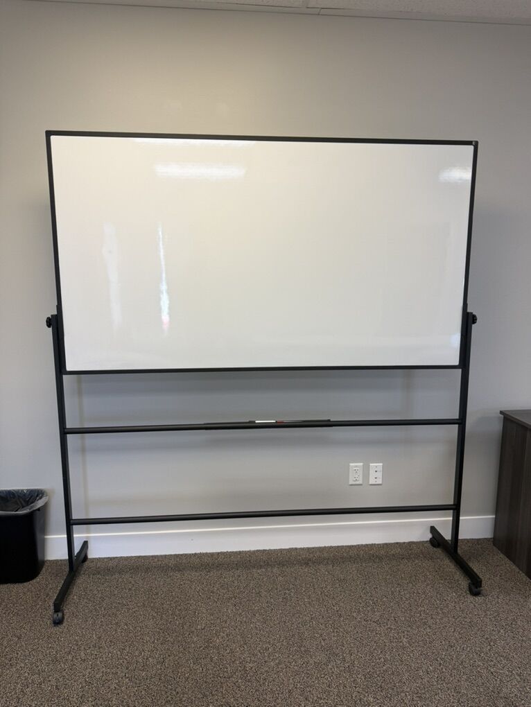 Futon, Conference Table And Whiteboard