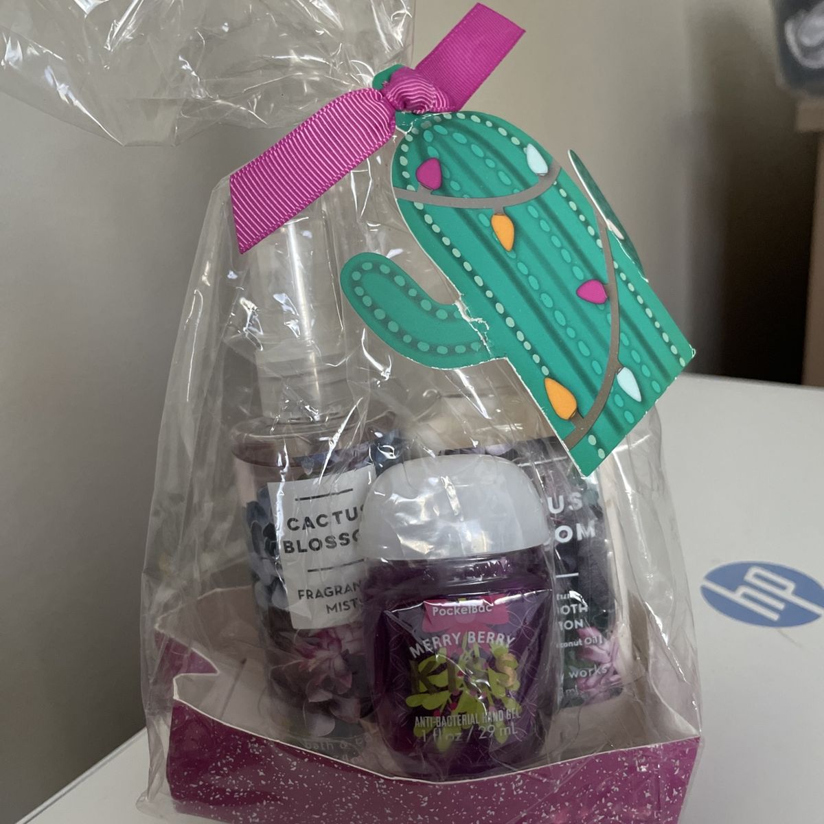 Bath and body travel gift set cactus blossom merry berry
