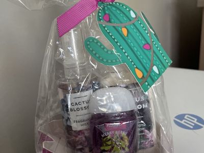 Bath and body travel gift set cactus blossom merry berry