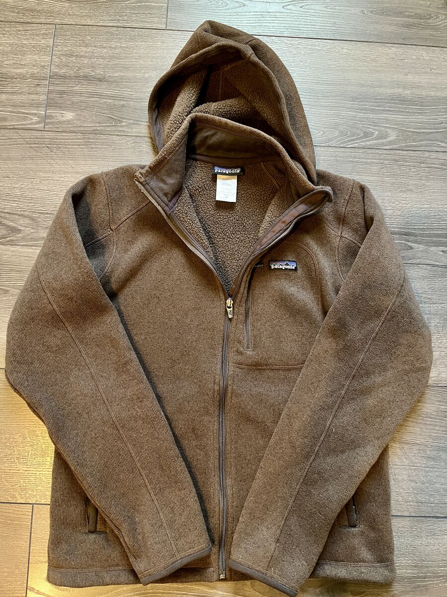 Patagonia Men's Hooded Fleece Jacket - Medium