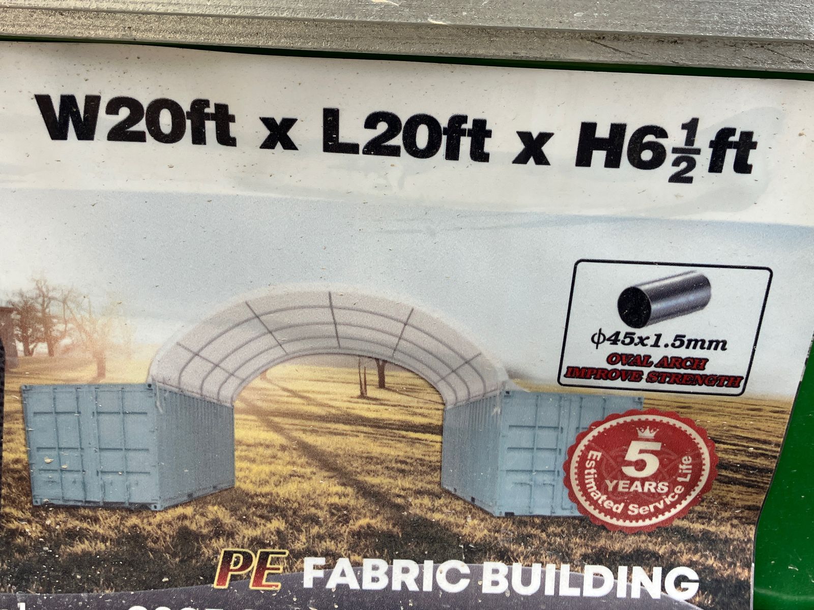 Container Shelter 20' x20'