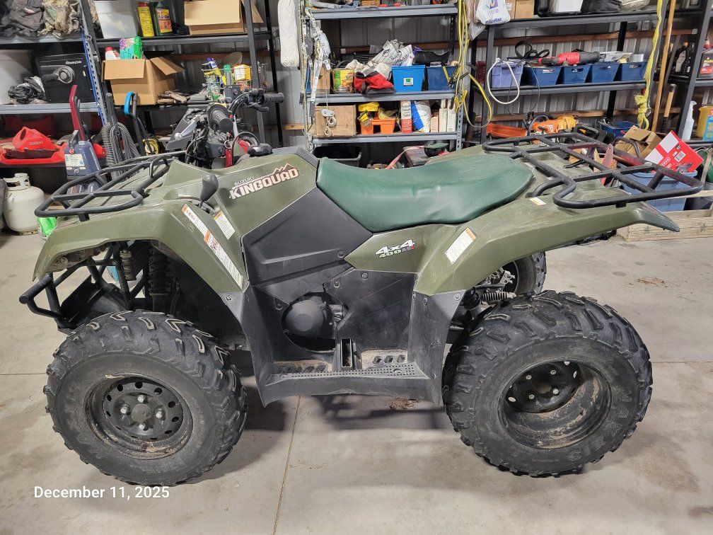 2012 Suzuki Kingquad 400 4x4 asi