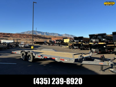 RawMaxx 7X24 14K ECX CAR HAULER Equipment Trailer