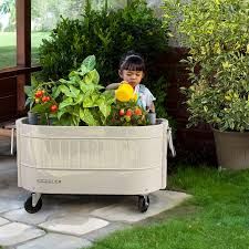 Permasteel Rolling Self-Watering Garden Bed 1963651 #103289