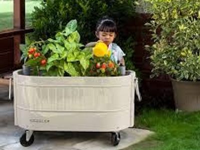 Permasteel Rolling Self-Watering Garden Bed 1963651 #103289