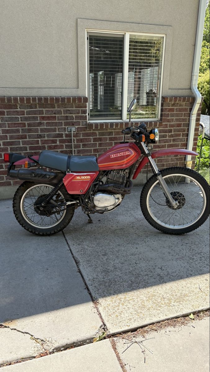 1980 Honda XL500S