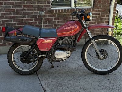 1980 Honda XL500S