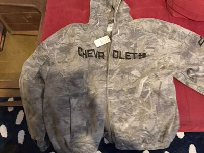 Men's XL Hollister Camo Chevrolet Jacket