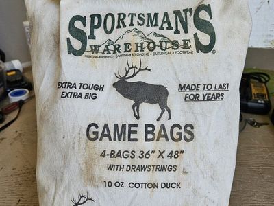 Sportsman's Warehouse Game Bags 4-Pack 36" x 48" Heavy Duty Cotton Duck Canvas