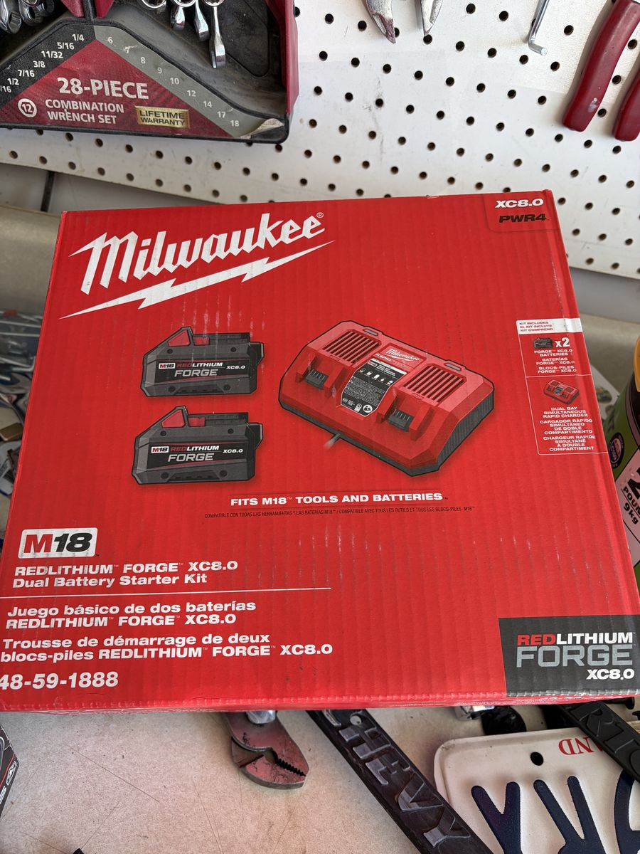 Milwaukee M18 Forged XC 8.0 Kit