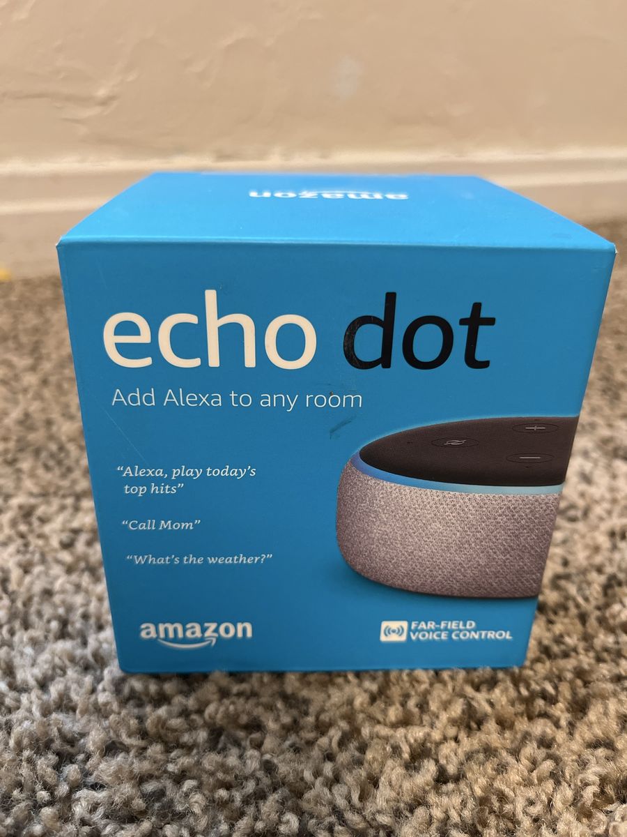 Amazon Echo Dot Smart Speaker - Alexa Enabled (New in Box)