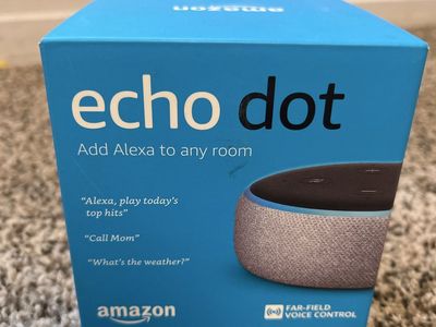 Amazon Echo Dot Smart Speaker - Alexa Enabled (New in Box)