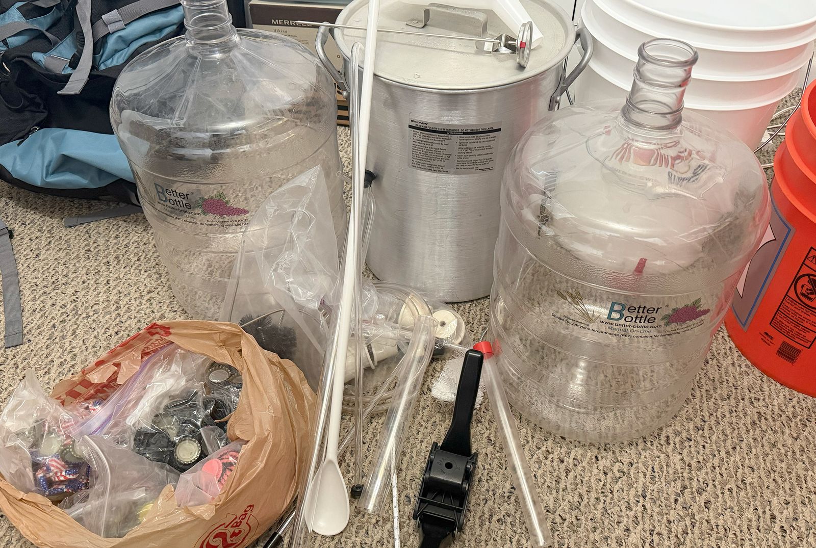 Home Brewing Kit/Supplies (carboys, bottles, parts, etc)