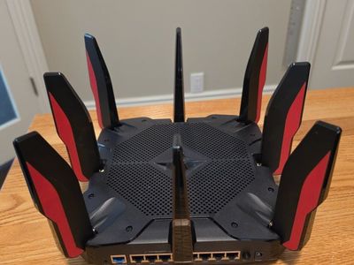 TP-Link Archer AX11000 MU-MIMO Tri-Band Gaming Router - Wi-Fi 6, 2.5G WAN, 8 LAN Ports