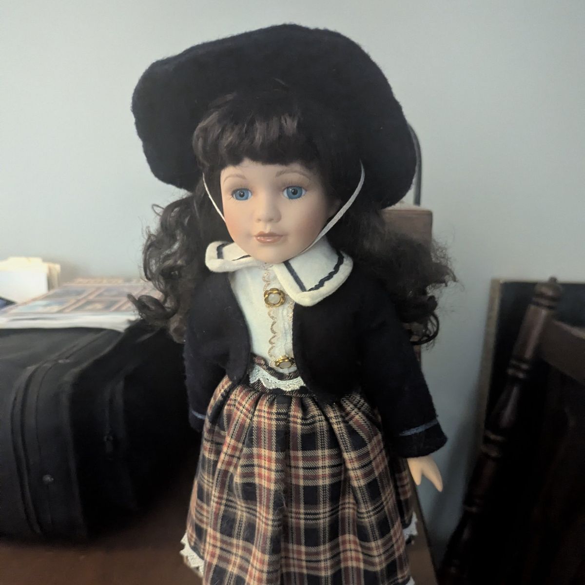 Vintage porcelain doll