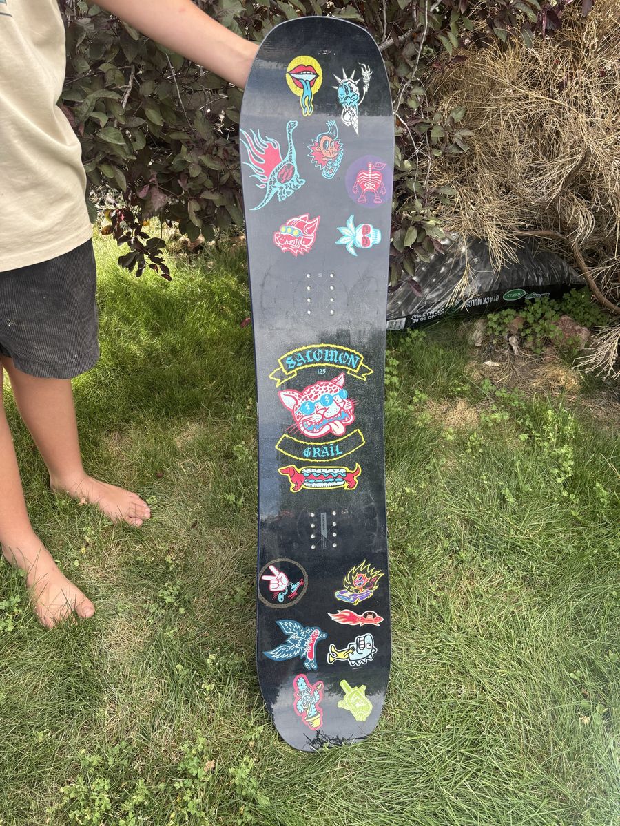 Salomon Grail 125cm Kids Snowboard - Great for Beginners