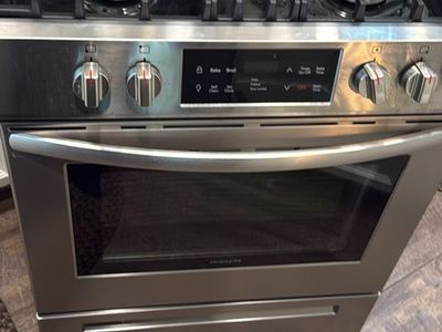 Frigidaire gas range stainless steel