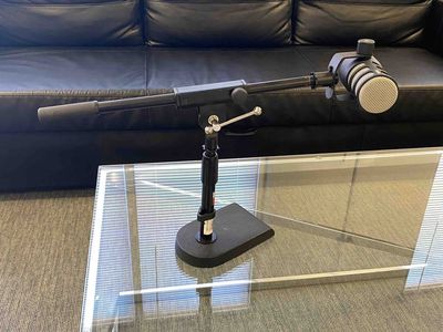 ProLine MS112BK Desk Boom Mic Stand