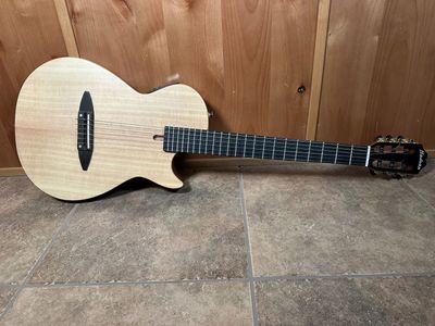 Hadean nylon string acoustic electric guitar