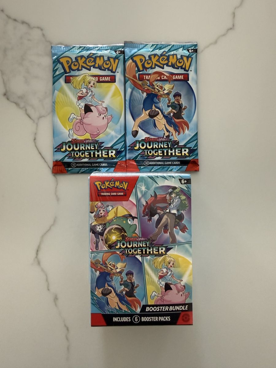 Pokémon (Pokemon) TCG Scarlet & Violet Journey Together Booster Bundle & 2 Booster Packs