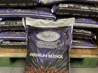 LOUISIANA GRILLS HICKORY WOOD PELLETS 40 LBS BAG