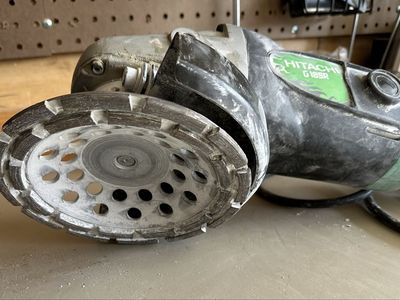 Hitachi G18SR 7” Angle Grinder - Corded Electric Power Tool for Grinding & Cutting