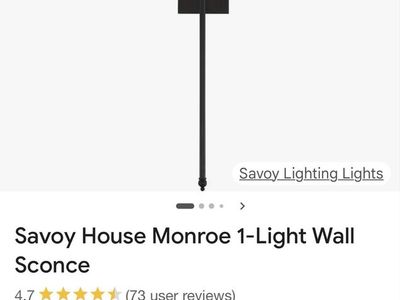 Wall Sconces Savoy House Light Matte Black - 10