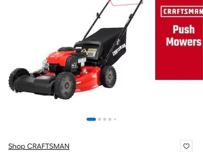 Craftsman M220 21-inch 150cc Briggs & Stratton Gas Self-Propelled Lawn Mower FWD