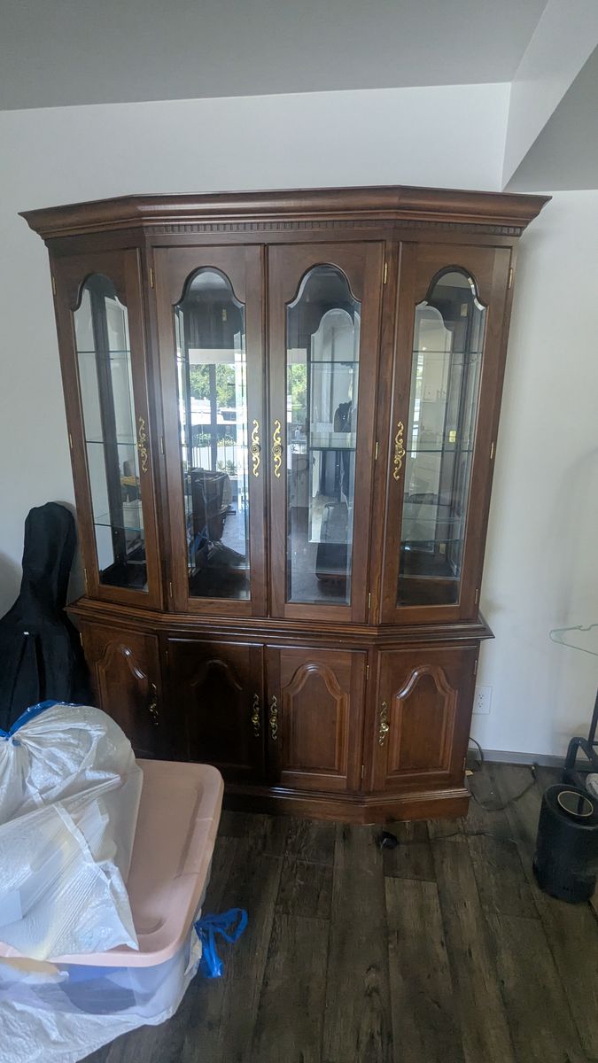Must go today! China hutch! You just have to move it!