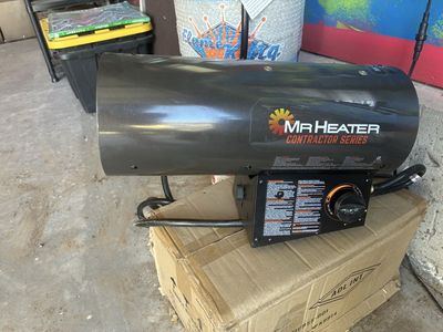 Mr. Heater Contractor Series Forced Air Propane Heater Used Once