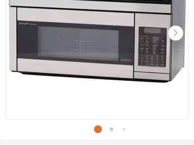 30 In. 1.1 Cut Ft. 850 Watt Over The Range