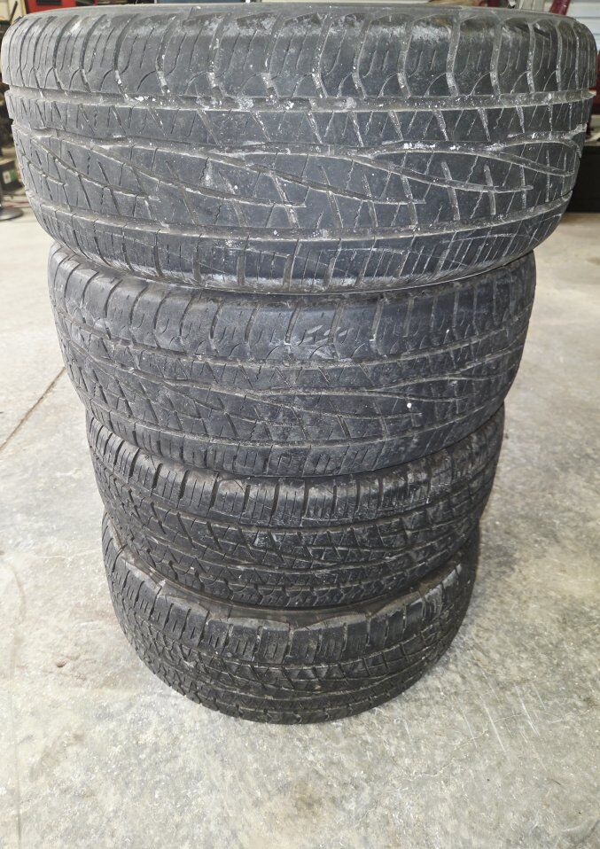 195/55R15 Set of 4 Used Tires