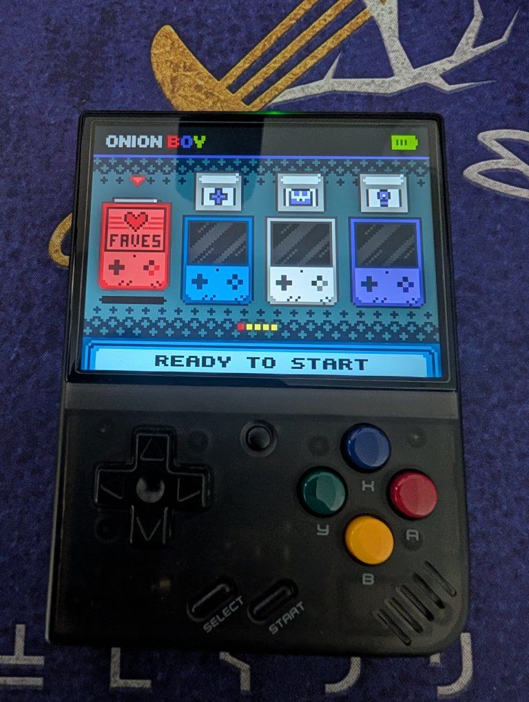 Miyoo Mini Plus Handheld Retro Game Console with Onion OS and Case