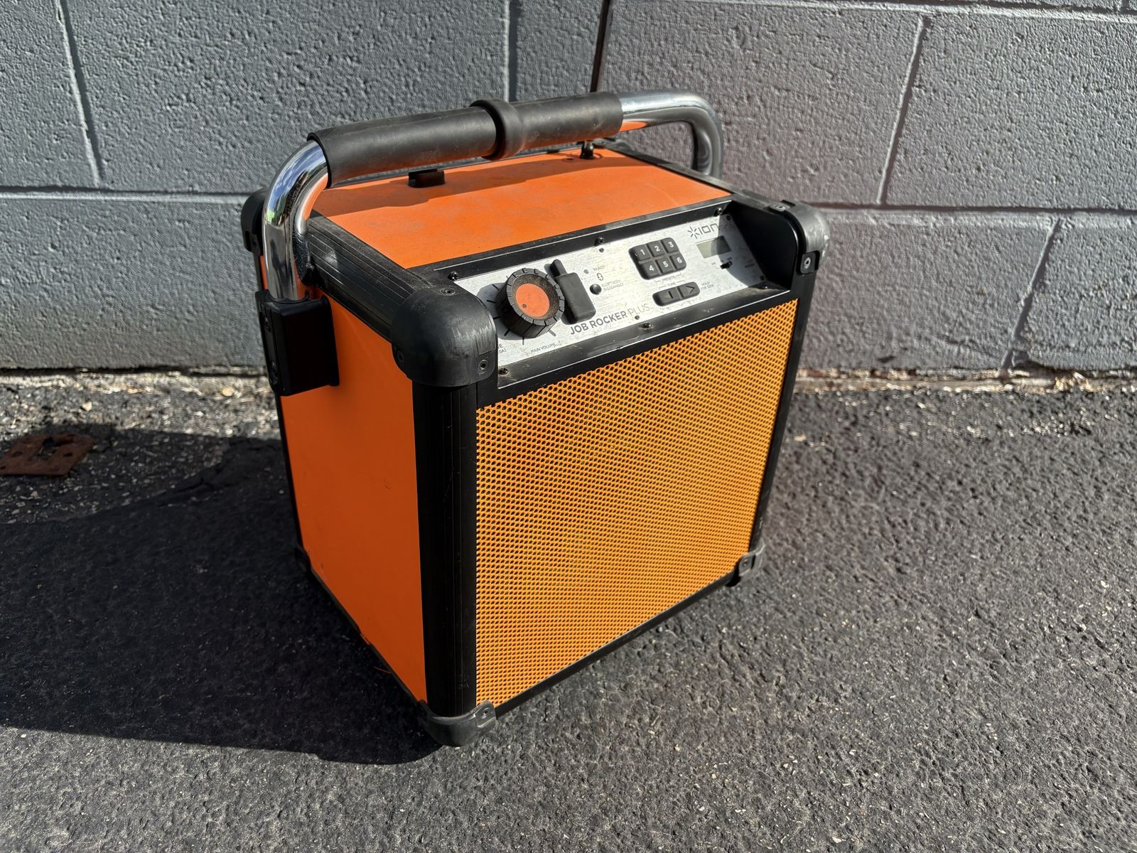 ION Job Rocker Plus Wireless Jobsite Bluetooth Speaker