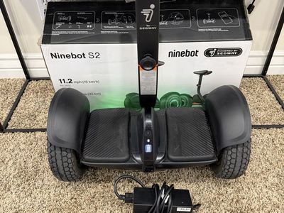 Ninebot S2 by Segway Self-Balancing Electric Transporter - Black with Charger & Box