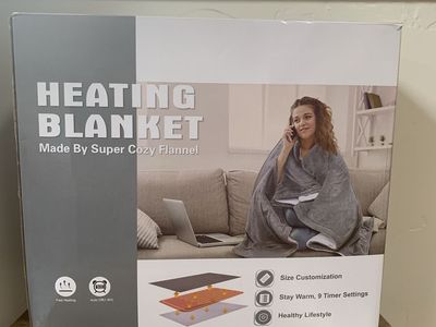 Soft Flannel Electric Heating Blanket