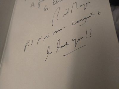 Autographed Rick Majerus My Life On A Napkin Hardcover Book Signed 1999