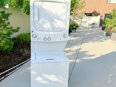 Kenmore stackable washer and electric dryer