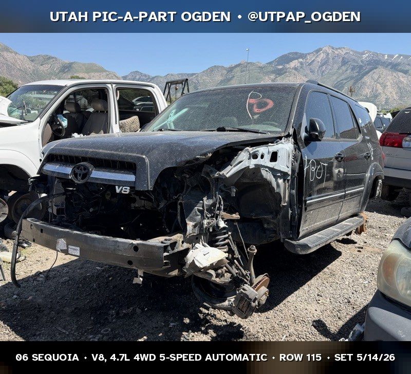 2006 Toyota Sequoia Parts - UTPAP Ogden