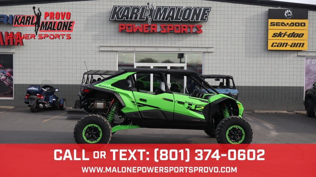 2026 Kawasaki TERYX 4 H2 Deluxe eS Lime Green - W0