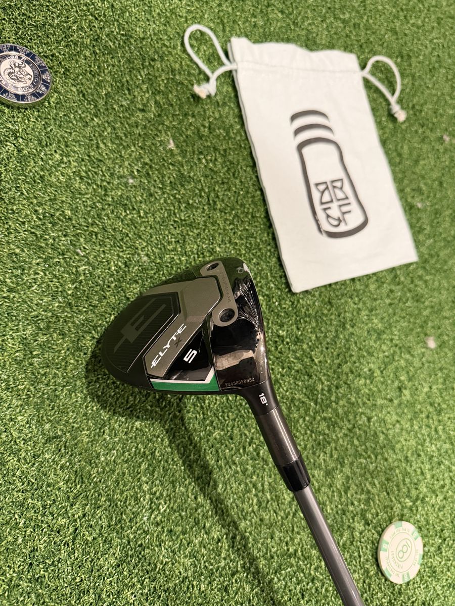 Callaway Elyte X 5 Wood 18* Denali Charcoal 60g 5.5 Excellent