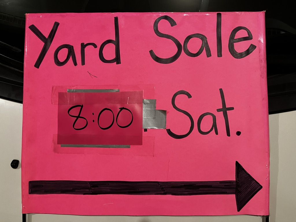MULTI-FAMILY YARD SALE-Huge Sale!