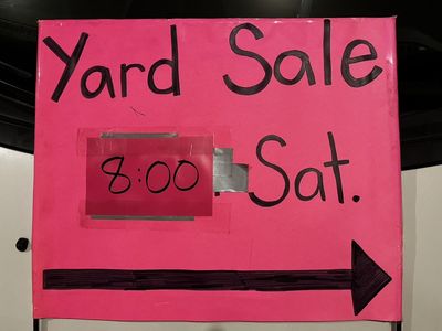 MULTI-FAMILY YARD SALE-Huge Sale!