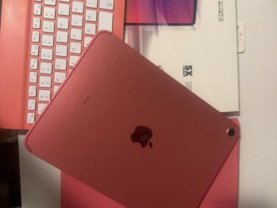 Pink ipad comes with all