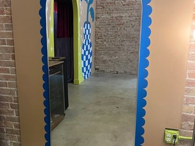 Rounded Full Length Mirror