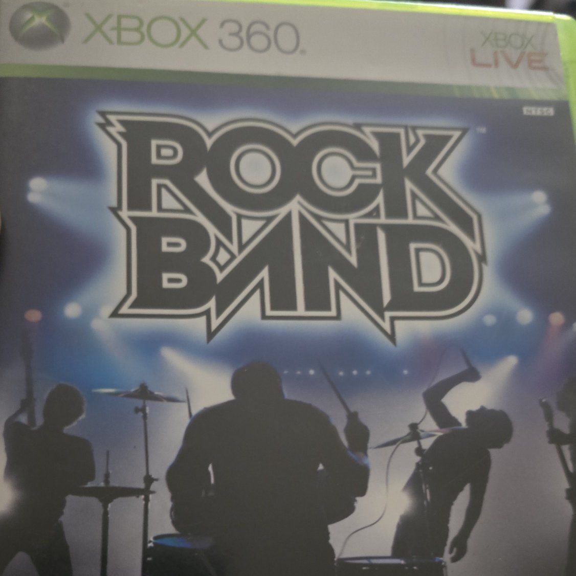 XBOX 360 ROCK BAND (LIKE NEW)