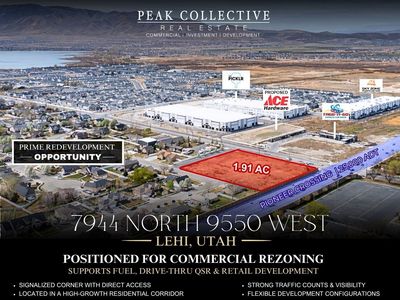 1.91 AC Prime Redevelopment Opportunity For Sale