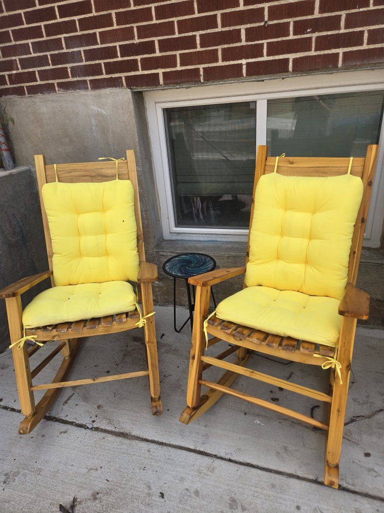 rocking chairs
