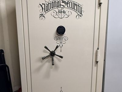 National Security Magnum QX50 Safe - 2.5 Hr Fire Rated, Biometric Lock, 72" Tall, 1585lbs