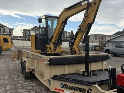CAT 304, 4 Ton Mini Excavator + Dump Trailer Rental – Heavy Duty Dig & Haul Package